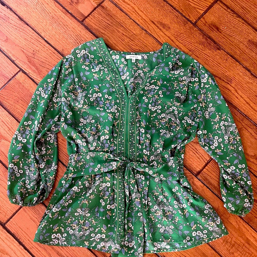 3/4 sleeve Max Studio blouse